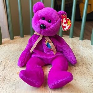 Purple Ty Beanie Baby— Millennium